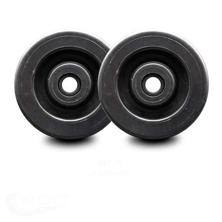 Service Caster Case JW-6P Deck Gauge Wheel Replacement Set CAS-SCC-POD620-58-1PC-2